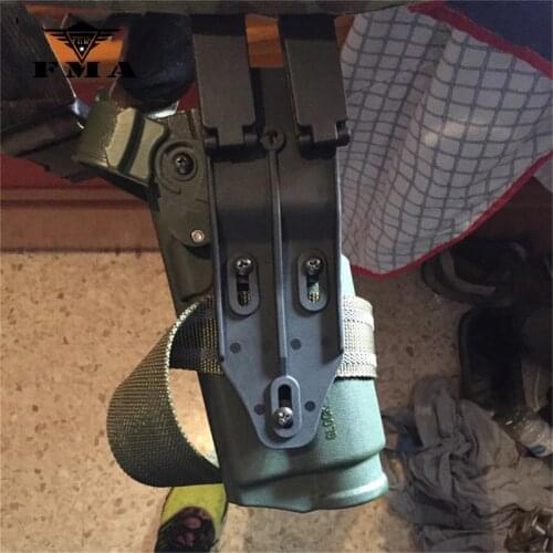 FMA Best Tactical Holster Safariland Molle Platform Adapter for Practical Airsoft Combat Plate Back Waist Paragraphs Waist Clip