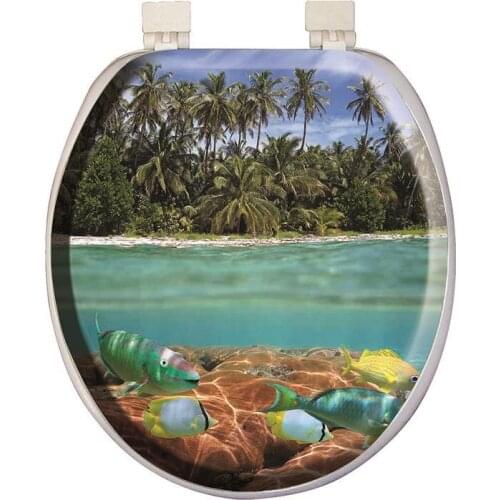 Softy Classic Pattern Soft Toilet Seat Cover White