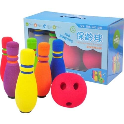 20cm height Bowling bottle Bowling ball Bowling set Children toy