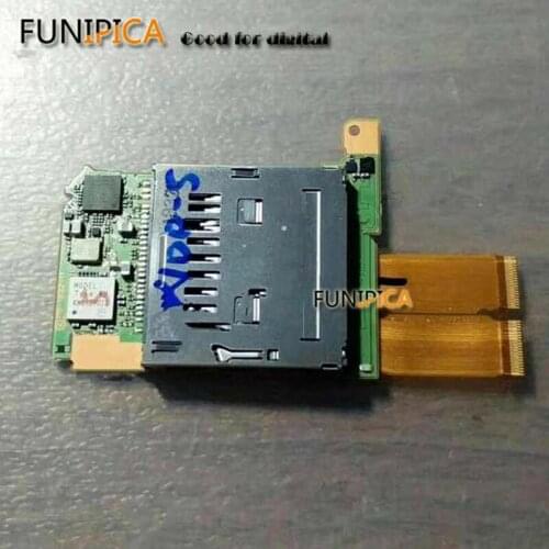 New Original Card Slot For Sony DSC-RX100M5 RX100V rx100m5 SD Memory Card Slot with flex camera repair part free shipping