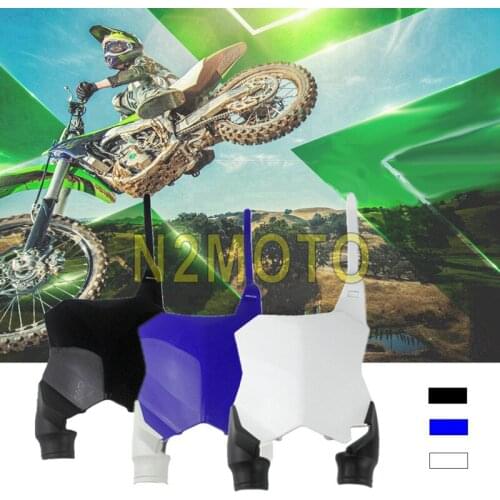 For Kawasaki KX250F 2017-2019 Racing Bike Motocross MX Enduro Front Number Plate For Kawasaki KX450F 2016 2017-2019 Dirt Bike