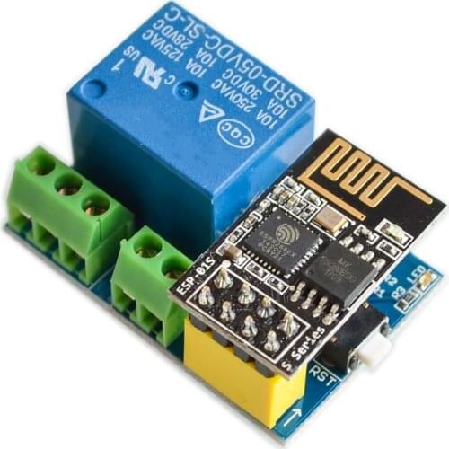 【AH ROBOT】ESP8266 5V WiFi relay module Things smart home remote control switch phone APP ESP-01