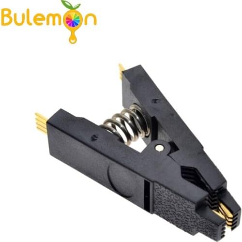 SOIC8 SOP8 Flash Chip IC Test Clips Socket Adpter BIOS/24/25/93 Programmer