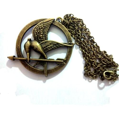 The Hunger Games Necklace Pendant Bird laugh Television Series