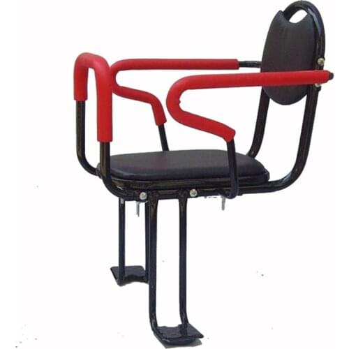 Bicycle child rear seat widening and thickening treasure safe to go to school electric bicycle child seat bicycle rear seat
