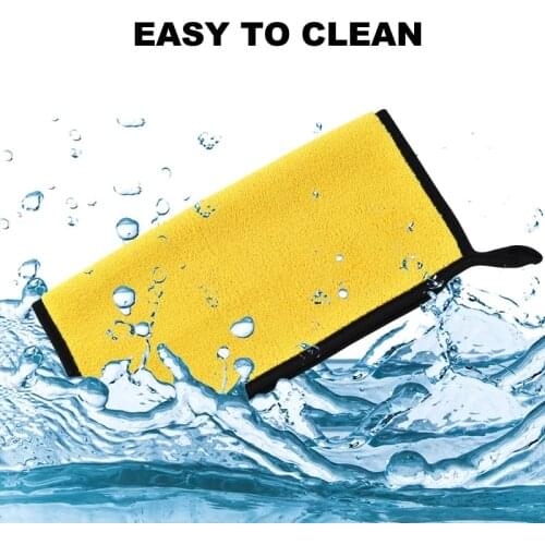 1pcs Coral Fleece Absorbent Car Cleaning Towel Car Wash Towel Multifunctional Cleaning Towel Car