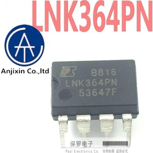 10pcs 100% orginal and new power management chip LNK364PN LNK364P DIP-7 in stock