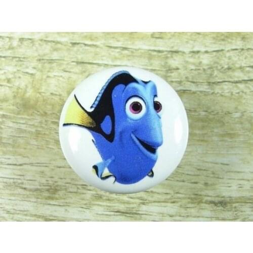 10Pcs Drawer Knob Pull M/w Kids King Fish Dolly