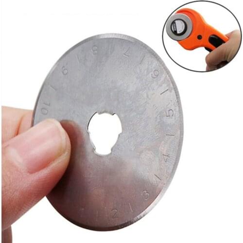 28/45mm 5 Pcs/box Rotary Cutter Set Blades Fabric Circular Quilting Cutting Patchwork Leathercraft Sewing Tool Leather Tools