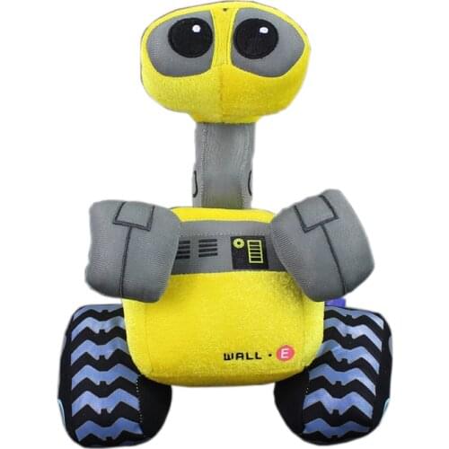 28cm Wall.E Plush Toy Kawaii Wall-E Robot Soft Stuffed Brinquedos for Kids