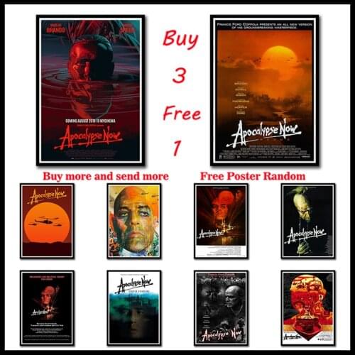 Apocalypse Now Minimalism Room Vintage Kraft Decorative Poster Wall Sticker Delicate Home Bar Deco