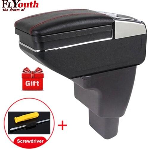 Car Armrest Box For Hyundai i10 2015-2018 Central Store Content Box Storage Interior Car-Styling Decoration Accessories Parts