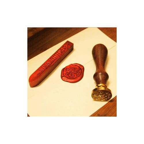 Free shipping 1PCS ONLY retail stamp seal sealing Wax stamps vintage Classic romantic designs brass color 1SET=1PCS