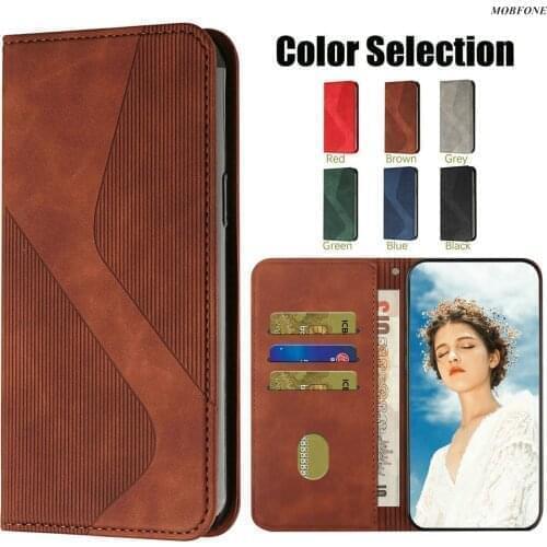 New 2021 Leather Case for Samsung Galaxy S21 FE Flip Magnetic Wallet S Line Cover For Samsung S21 Ultra S 21 PLUS ShockProof