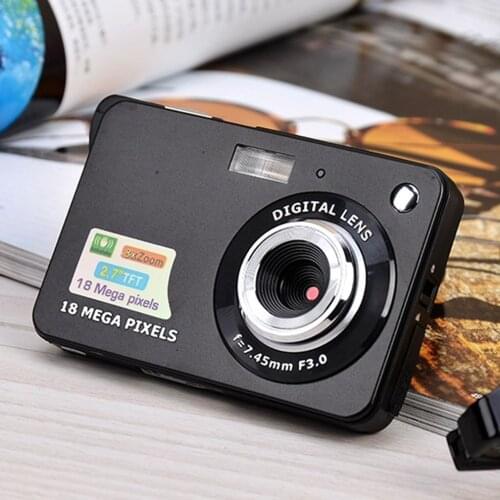 Digital Camera HD TFT LCD Display video camera 18MP 720P 8x Zoom Anti-Shake Camcorder CMOS 2.7 Inch Micro Camera Video Drop Ship