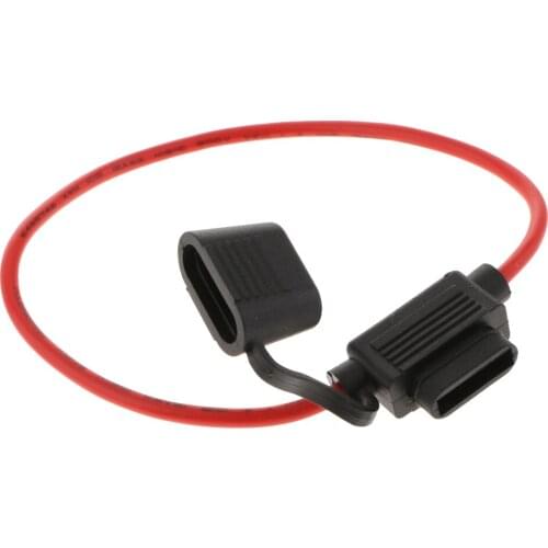 Qty 10) 12 Gauge ATC Fuse Holder In-line Wire 12 Volt Power