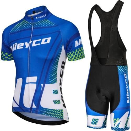2020 Summer Mieyco Cycling Jersey Short Sleeve Cycling Shirt Bike Bib Shorts Set Breathable Road Bicycle Clothing Ropa Ciclismo