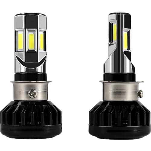 35W high brightness motorcycle bulb m02e motorcycle 6-side lamp bead LED headlamp distant light