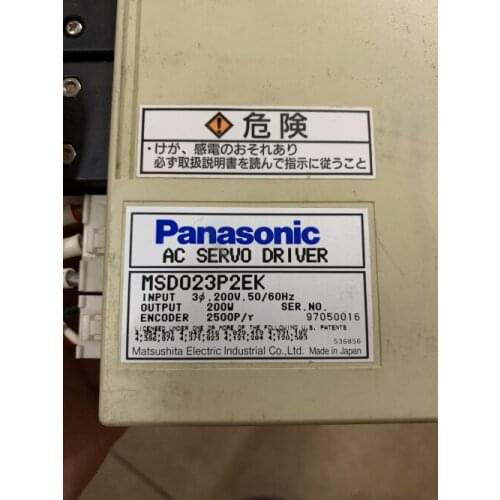MSD023P2EK servo driver , used one , 85% appearance new , test goods , free shipping