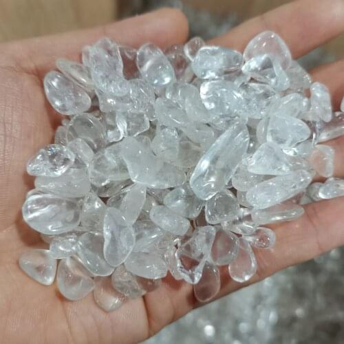Natural White Crystal Stone Quartz Points Gravel Chakra Healing Reiki Quartz Crystals Natural Stones