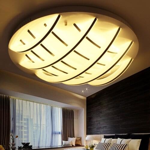 New simple modern led ceiling lamp creative personality living room restaurant study bedroom lights fashion art lighting fixture