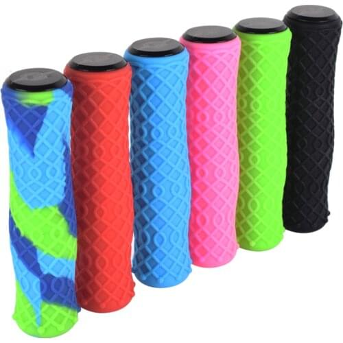 Anti-skid Shock-absorbing Handlebar Cover Grips Road MTB Bike Handlebar Grip Colorful Bicycle Handle Grip Bike Accessories