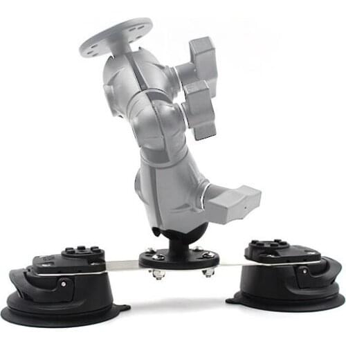 1.5" ball or 1"ball of Double triple suction cup for the dashboard in the car