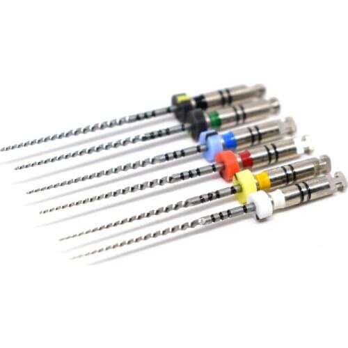 Dental 06 taper rotary niti endodontic files engine k files 0.06 Use for Root canal treatment dentistry