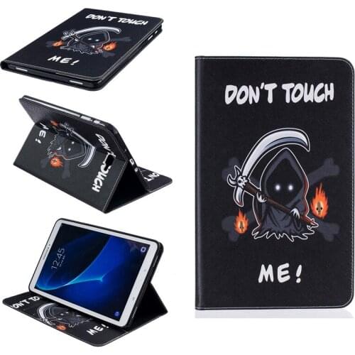 Now Fashion painting Book Case Cover For Samsung Galaxy Tab A A6 2016 T585 T580 T580N 10.1 inch Tablet case+ Stylus pen+ Film