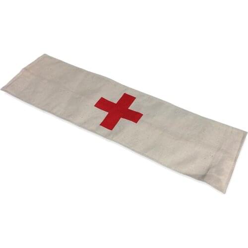 WW2 Chinese Army Health Worker Armband Military Red Cross AW/CN412102