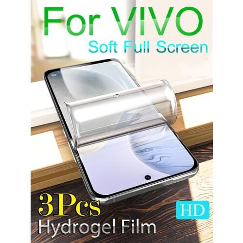 X60 ProPlus Screen Protector For VIVO X50 Pro Plus Hydrogel Film NEX3S IQOO NEO 5Pro X50Pro X60Pro HD Soft Ultra-thin Protective