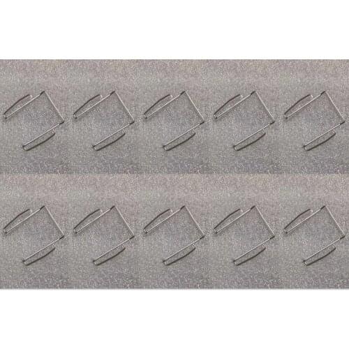 10PCS Metal Replacement Strap Clamps Belt Clips For Sennheiser Bodypack G1 G2 G3 EW100 EW300 EW500 Wireless Microphone System