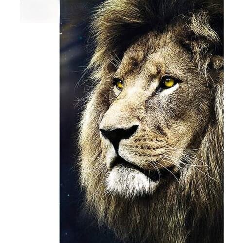 5d Diamond Painting Lion Rhinestones Pictures DIY Diamond Embroidery Cross Stitch Animal Mosaic Handicraft Home Decor