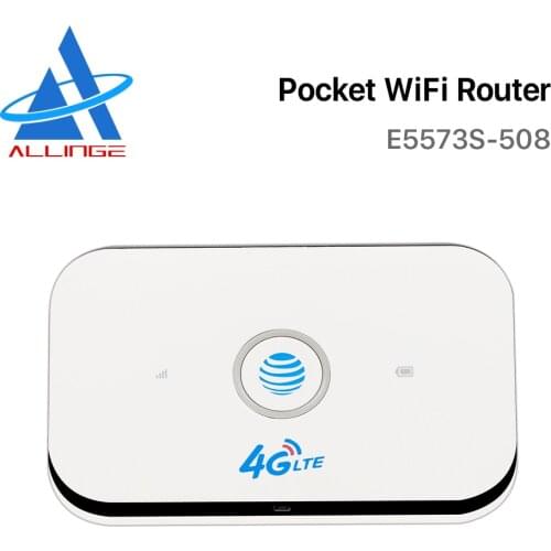 ALLINGE Unlocked E5573cs-508 US Version 4g LTE Router Pocket Wireless SIM Card Hotspot Mini Wifi Sharing Modem 3000mAh Battery