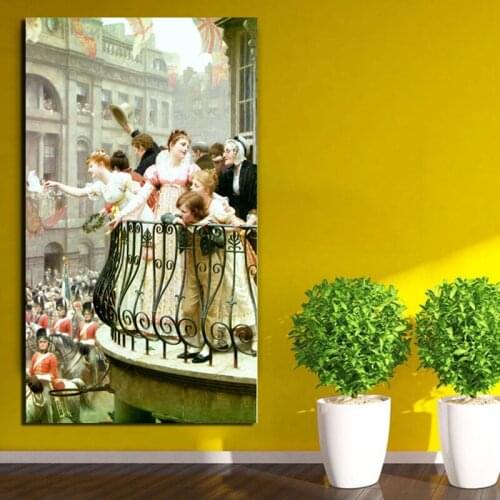 Edmund Blair Leighton Wall Art Canvas Painting Posters Prints Modern Painting Wall Pictures For Living Room Home Decor Artwork