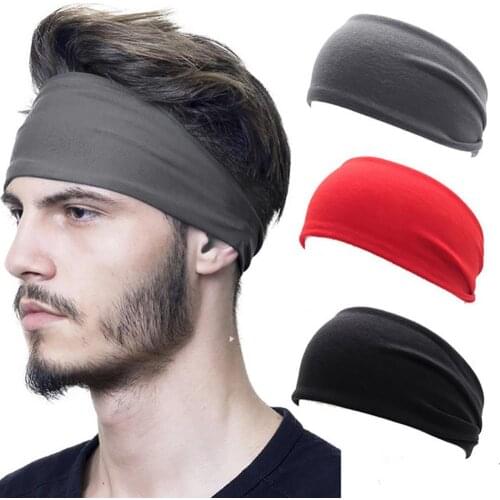 Elastic Breathable Yoga Running Sports Fitness Anti-slip Headband Sweat Band Headband Sweat Band