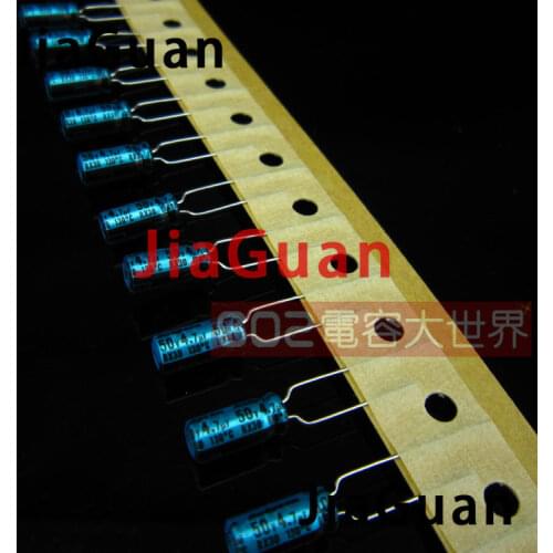 50PCS NEW RUBYCON 50V4.7UF RX30 50v 4.7uf 5X11MM Electrolytic Capacitor rx30 4.7uF/50V 130 degrees 4.7UF 50V