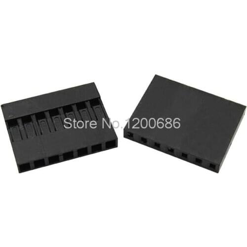 Dupont Connector Housing Female 2.54mm 1x7P