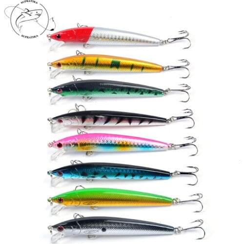 Artificial Minnow Floating Wobblers 95mm/8.5g Fishing Lure Hard Bait Diving Depth0.8M Anti-Corrosion Plastic Fishing Lure