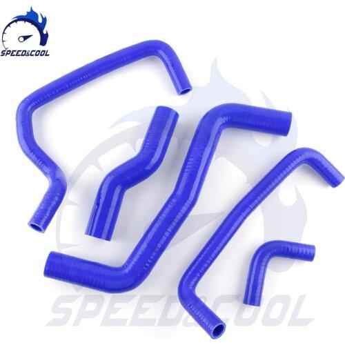 Silicone Radiator Coolant Pipe Tube Hose Kit For Toyota COROLLA LEVIN AE101G AE111 4A-GE