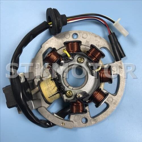 5 Wires 7 Coils Ignition Magneto Stator For 2 Stroke Yamaha JOG Minarelli 50 50cc 90 90cc Scooter Parts