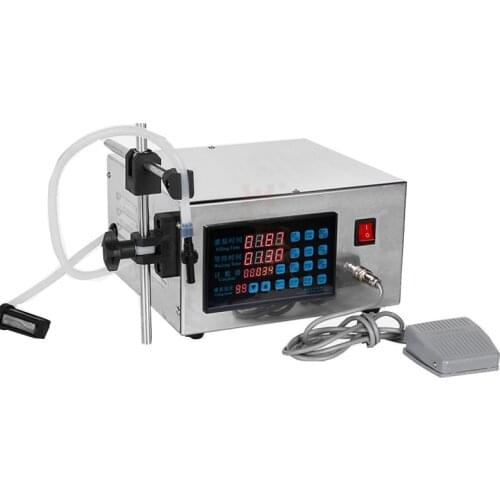 Full Automatic Desktop CNC Liquid Filling Machine With Conveyor Perfume Juice Milkr Filler Bottle Water Making Machine