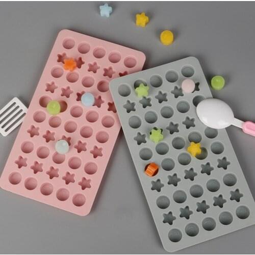 Silicone Chocolate Mold High Temperature Resistance Baking Tools Fruit Animal Shape Soft Candy Jelly DIY Silicone Molds