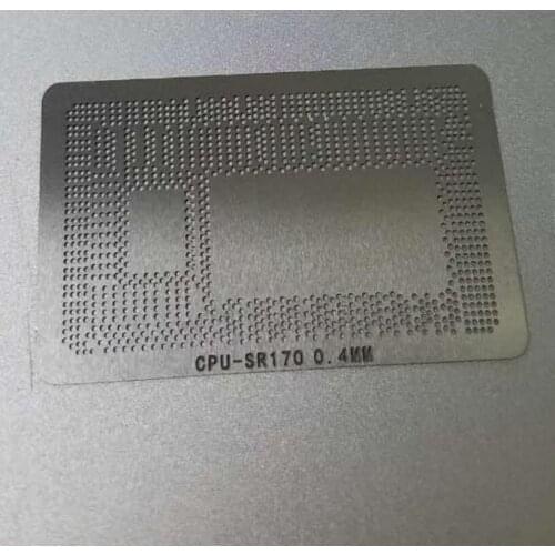 I5 I7 SR170 SR244 SR16Y SR16Q SR16Z SR16M SR18A SR1EN SR1ED SR1EK BGA Stencil Template 0.4MM