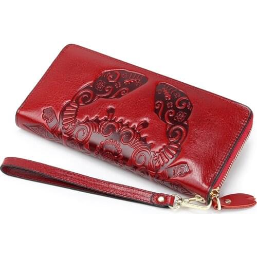All-Match Womens Novelty Purses Genuine Leather Storage Clutch Gift Hand Bowl Wallet Quality Elegant Pickup Lipstick Bags