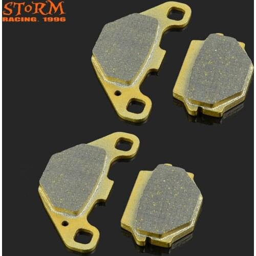 Motorcycle Rear and Front Caliper Brake Pads For MY CUBE AR F ZX RLX RX DXR DL KSR EXC KLX EA SX PQM MX Trasher 125 200 225 250