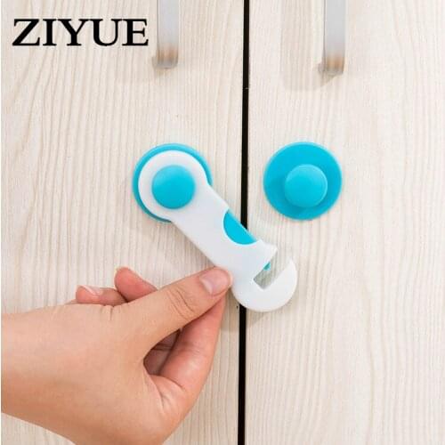 10pcs/lot free ship Children Anti Open Drawer Locker lock Multi Function Baby Anti Pinch Baby Safety Protection Cabinet Lock