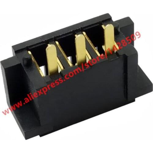 10pcs 2.5mm Pitch Large Current 5A 3-Pin Laptop Battery Holder Connector Famale Socket Charging Interface Junctor