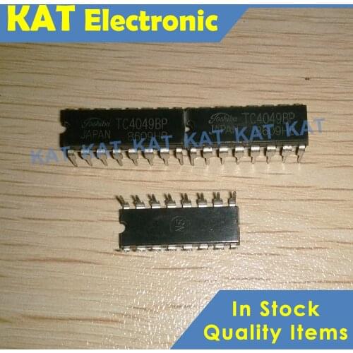 5PCS/Lot TC4049BP DIP-16 Hex Buffer/Converter