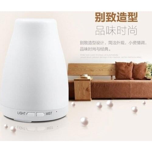 100ml Aroma Essential Oil Diffuser Aromatherapy Ultrasonic Air Humidifier Aromatherapy Machine Humidifier Portable LED